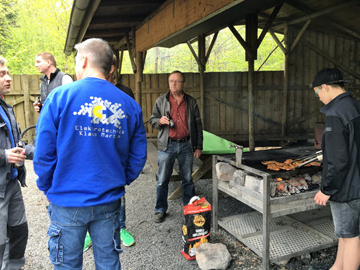 Es schmeckt und die Stimmung ist top