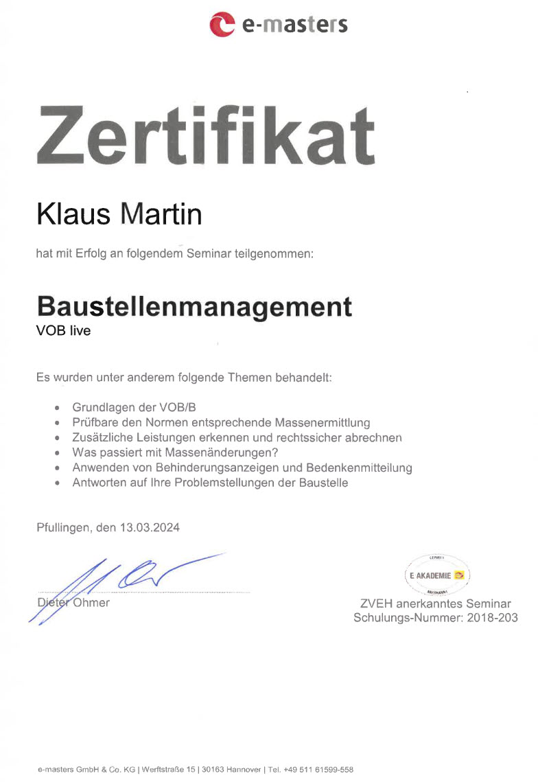Interne Weiterbildung PV-Anlagen