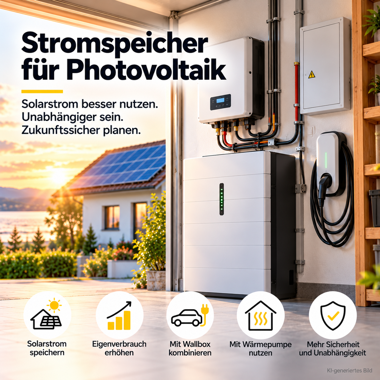Stromspeicher für Photovoltaik